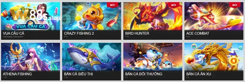 Bắn cá trực tuyến W88